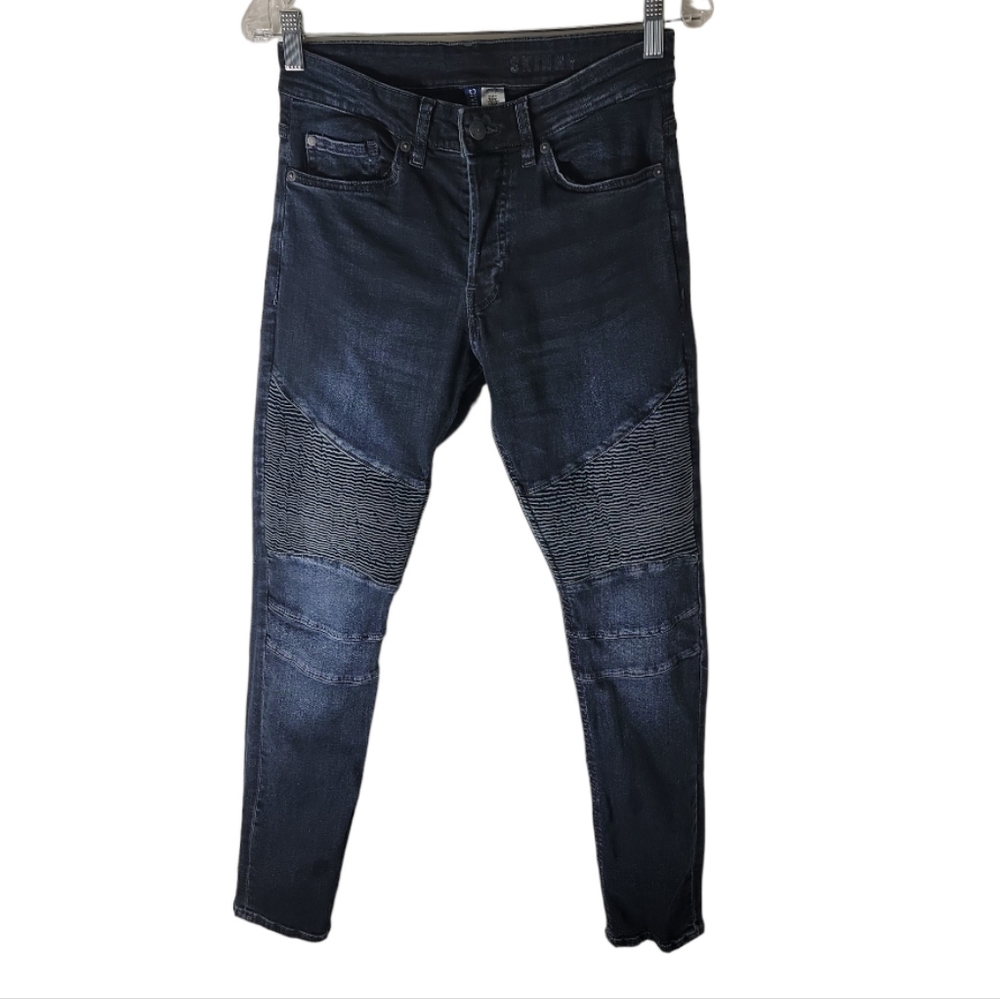 Divided men skinny button fly jeans size 29
